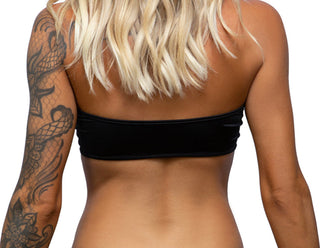 Peekaboo Cage Bandeau Bikini Top