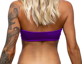 Peekaboo Cage Bandeau Bikini Top