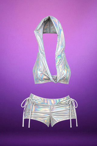 Radiant Rave Hooded Set