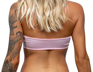 Peekaboo Cage Bandeau Bikini Top