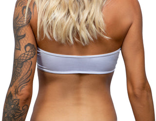 Peekaboo Cage Bandeau Bikini Top