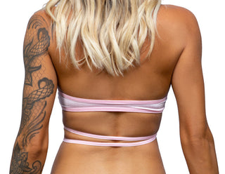 Criss Cross Wrap Bikini Top
