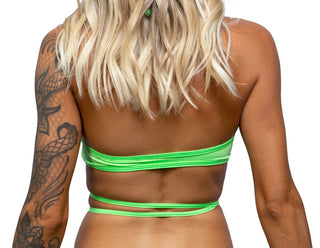 Criss Cross Wrap Bikini Top